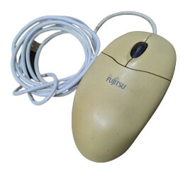 [中古品]Fujitsu/富士通 光学式USBマウス CP218058-01 ホワイト [その他PC][消耗品]【中古】[定形外郵便、送料無料、代引不可]