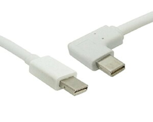 Mini Displayport �I�X-�I�X �P�[�u�� �s1.5m�t �A���O���^�C�vL90[�䂤�p�P�b�g�����A���������A����s��]