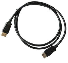 【未使用品】DisplayPort to DisplayPort ケーブル ブラック 1.4m ディスプレイポート Display Port ケーブル[ゆうパケット発送、送料無料、代引不可]