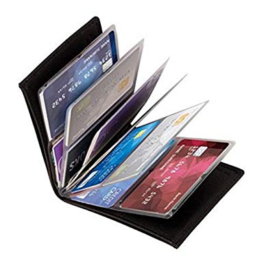 超極薄 五次元ポケット カードケース 24枚 薄型 大容量 マーケティング 《ブラック》 交換無料 代引不可 送料無料 定形外郵便 コンパクト smtb-KD