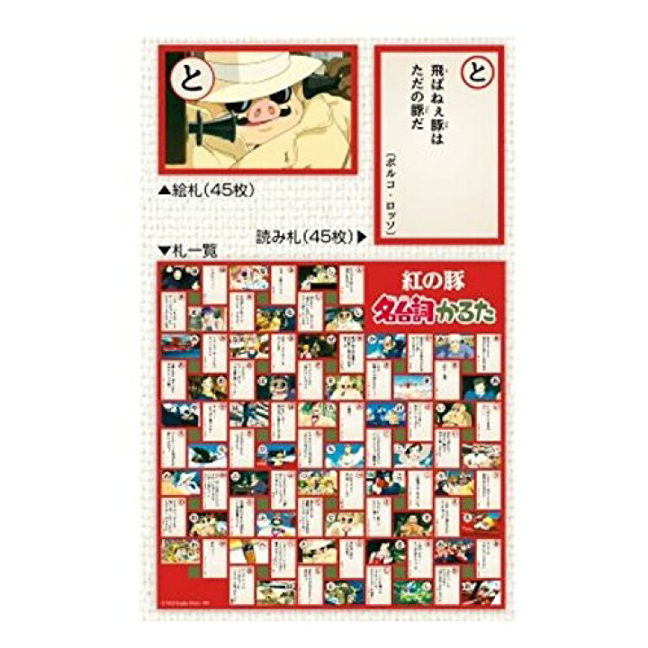 楽天市場 紅の豚 名台詞かるた スタジオジブリ カルタ カードゲーム キャラクターグッズ Smtb Kd ゆうパケット発送 送料無料 代引不可 Le Ciel 楽天市場 紅の豚 名台詞かるた スタジオジブリ カルタ カードゲーム キャラクターグッズ Smtb Kd ゆうパケット発送 送料無料 代引不可 Le Ciel