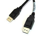 _ディスプレイポートケーブル 1.8m ブラック DisplayPortオス-DisplayPortオス[定形外郵便、送料無料、代…