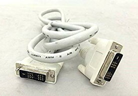【未使用】シングルリンク DVI-Dケーブル 24(18)pin ホワイト 1.8m[ケーブル類][ゆうパケット発送、送料無料、代引不可]