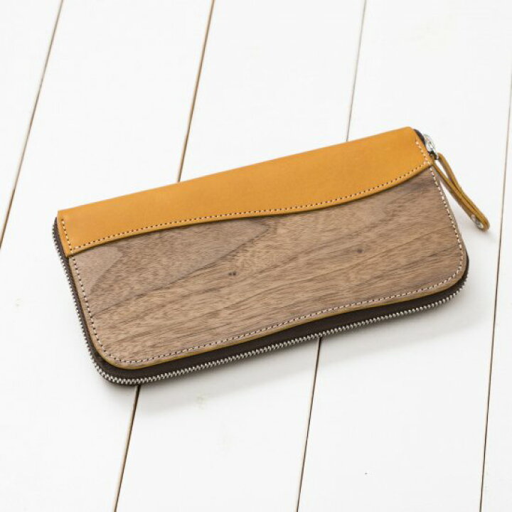 楽天市場】VARCO REAL WOOD ラウンドジップウォレット 長財布 日本製 