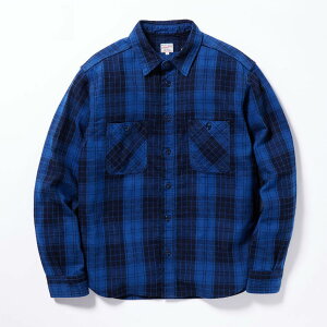 �����Y�W�[���Y �W���P�b�g ���R �W�[���Y MOMOTARO JEANS MXLS1001 ORIGINAL INDIGO TWILL CHECK SHIRT �ySS�z