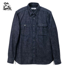 桃太郎ジーンズ MOMOTARO JEANS MXLS1020 8oz デニムシャツ DEEPBLUE DENIM WORK SHIRT