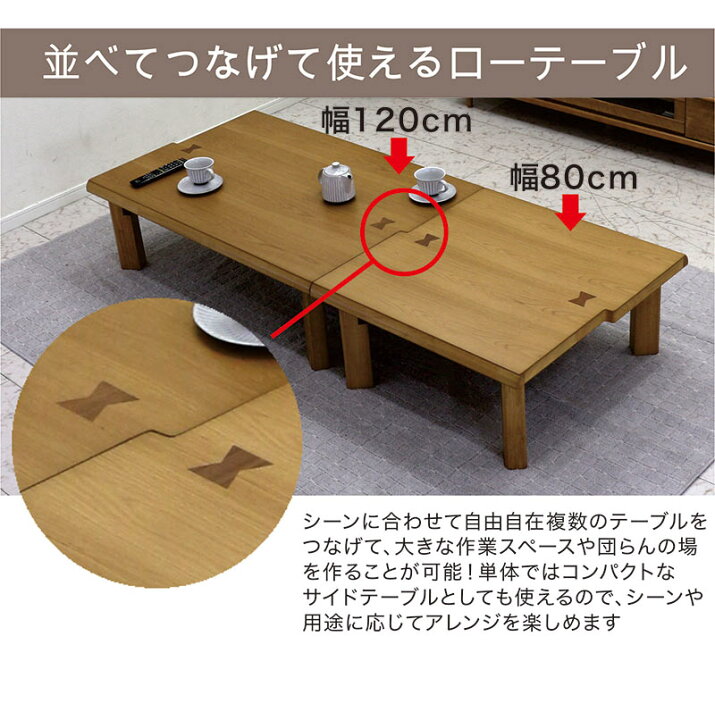 楽天市場】折りたたみテーブル 軽量 120cm 120×80 折り畳みテーブル 