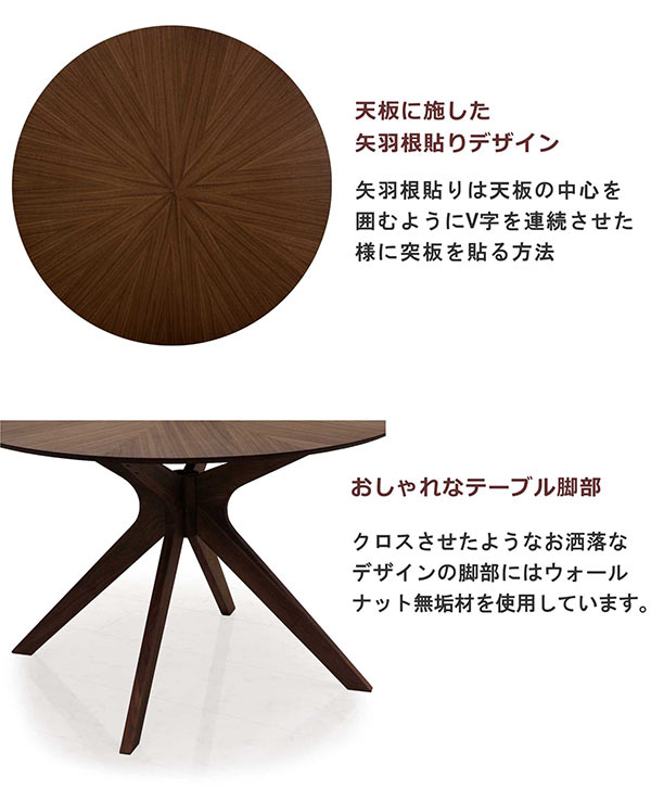 楽天市場】テーブル ダイニングテーブル ラウンドテーブル 丸型 円形 