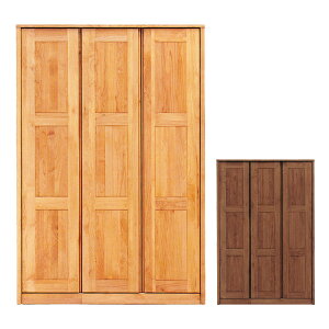 ワードローブ クローゼット ロッカー 服吊 幅120cm 北欧 シンプル モダン 国産 木製 完成品 アルダー材 楽天 通販