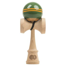 【送料込み】けん玉　KENDAMA USA　KZN785　KAIZEN3.0 改善3.0　スリムシェイプ　スリムダッシュ　サスカッチ　グロス　モスグリーン×オレンジ