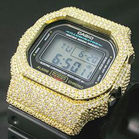 カシオ G-SHOCK 腕時計 CUSTOM BEZEL カスタムベゼル イエローゴールド （Yellow Gold） DW-5600 シリーズ ウォッチ パーツ