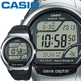 カシオ ウェーブセプター 58R メンズ 樹脂バンド マルチバンド5 5気圧防水 電波時計 CASIO Wave Ceptor