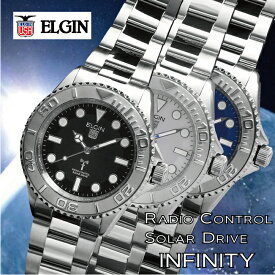 【送料無料】ELGIN INFINITY 電波ソーラー 腕時計 FK1430S エルジン インフィニティ 腕時計 ウォッチ ウオッチ メンズ 紳士用 ソーラー 電波 電波時計