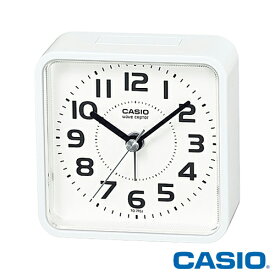 カシオ 置き時計 770J (ホワイト) 置時計 目覚まし時計 コンパクト 電波時計 電子音アラーム スヌーズアラーム