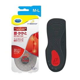 【お買得クーポン対象】【送料無料】ドクターショール インバランス フットストレス吸収インソール膝・かかと M-Lサイズ　負担軽減