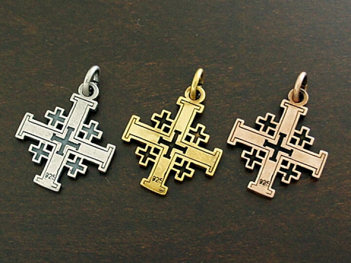 楽天市場】【INRI】【エルサレム十字】 Silver925 クロス ペンダント 