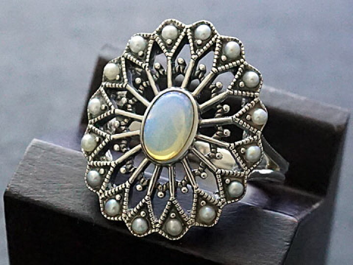 楽天市場】【Rokuzan/碌山】 Silver925/オパール/シードパール  