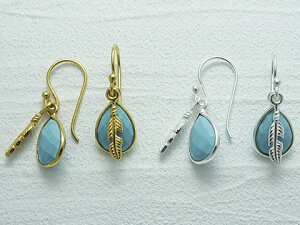 yCHOKASzyNative American StylezyFeather/Hz Silver925/^[RCY(10x8mm) sAX