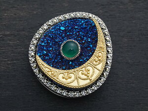 yRokuzan/Rzy̎Oz Silver925/O[AQ[g/hDW[AQ[g()/}JWbg AeB[NfUC/u[`y_ggbv