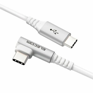 GR elecom USB Type CP[u ^CvCP[u PDΉ RہEREBX USB2.0(C-C) LRlN^ Fؕi X}z[dP[u 1.2m zCg