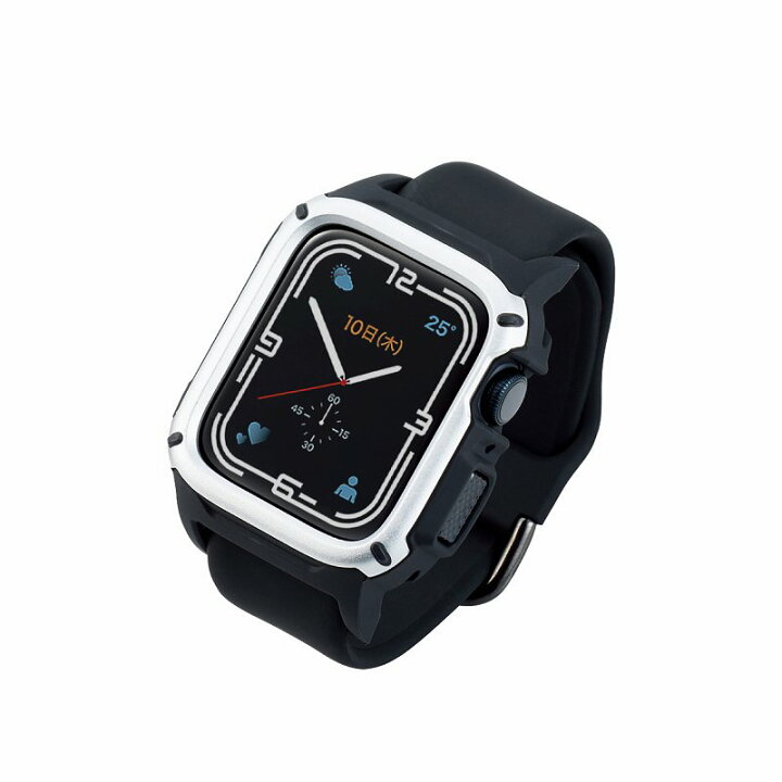 かわいい! アップル ウォッチ ZEROSHOCK 44mm シルバーケース LL ozolgunticaret.com