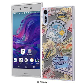 ディズニー Xperia XZs/XZ ハイブリッド ケース カバー 耐衝撃 衝撃吸収 [ TPUケース＋背面パネル 着せ替え可能 ] 軽量 ズートピア クラシックC IJ-RDXPXZTP/Z18