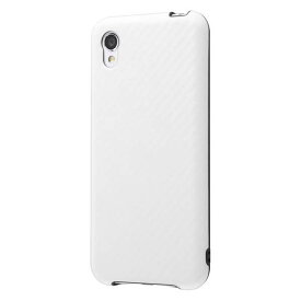 AQUOS sense2 かんたん / AQUOS sense2 / Android One S5 TPU ケース カバー 耐衝撃Light Carbon カーボンホワイト RT-AQSE2CP3/CW