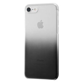 iPhone SE（第2世代/第3世代）/8/7 ハード ケース カバー 極薄 クリアブラック RT-P14TC2/BM