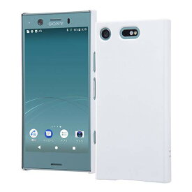 Xperia XZ1 Compact ハード ケース カバー マットコート ホワイト RT-RXZ1CC4/W