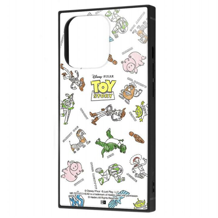 楽天市場 Iphone13pro ディズニー ピクサーキャラクター 耐衝撃ハイブリッドケース Kaku トイ ストーリー 総柄 Various Label 楽天市場店
