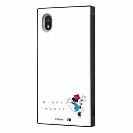 Xperia Ace III / 『ディズニーキャラクター』/耐衝撃ハイブリッドケース KAKU / ミニーマウス_ジャンプ