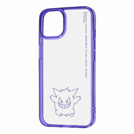 iPhone 14/ 13 『ポケットモンスター』/ハイブリッドケース Charaful/ゲンガー