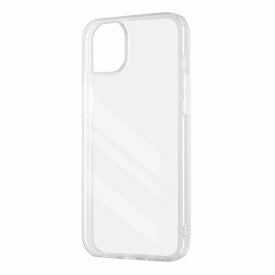 iPhone 15 Plus ガラスハイブリッドケース/クリア/マット/クリア