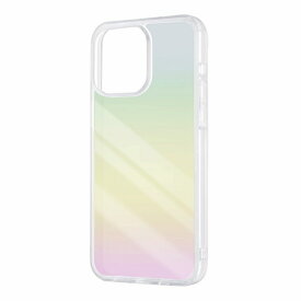 iPhone 15 Pro Max ガラスハイブリッドケース/オーロラ