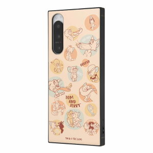 Xperia 5 IV / トムとジェリー / ハイブリッドケース KAKU / トムとジェリーとフレンズ