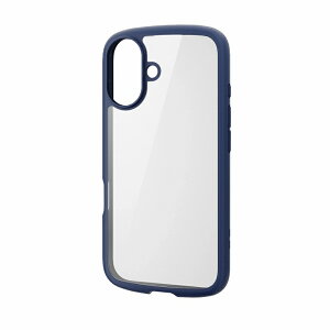 GR elecom ELECOM PM-A24ATSLFCNV lCr[ [iPhone 16 P[X nCubh Ռz y ^ Jی Xgbvz[t TOUGH SLIM LITE lCr[ ]