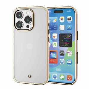 GR elecom ELECOM PM-A24CUCTMLPN sN [iPhone 16 Pro P[X \tg Jo[ Ռz JYی݌v Xgbvz[t ^bNC &me sN ]