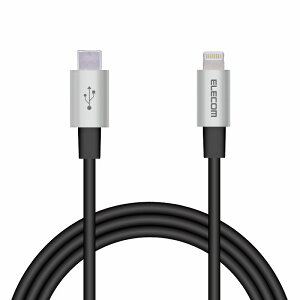 GR elecom USB C-LightningP[u ϋv 1.0m O[
