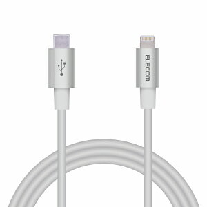 GR elecom USB C-LightningP[u ϋv 1.0m Vo[