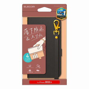 GR elecom iPhone 16e \tgU[P[X Εt ϏՌ nhXgbvt