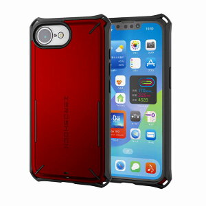 エレコム elecom iPhone 16e ZEROSHOCK Solid Plus ケース