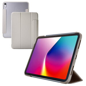 GR elecom iPad11C`(A16)/10.9C`(10)/tbvP[X/^y/wʃNA/t[J[/O[W