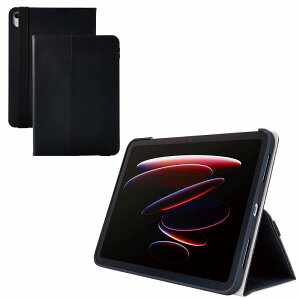 �G���R�� elecom iPad11�C���`(A16)/10.9�C���`(��10����)/iPad ��10����/�t���b�v�P�[�X/�Ռ��K�[�h/�x���g�t/2�A���O��/�y��/�u���b�N