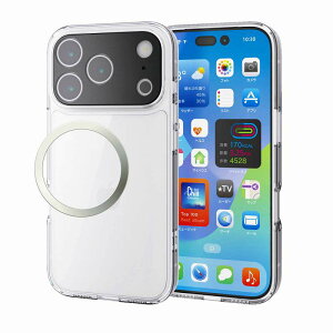 �G���R�� elecom iPhone 17 Pro/�n�C�u���b�h�P�[�X/�Ɍ�Plus/���^���X�e�b�J�[�t/�N���A