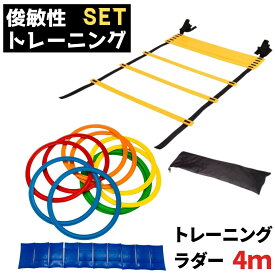 ラダー トレーニング 4m 7m ケンケンパリング 27cm サッカー バスケ 収納袋 練習道具 大人 子供 セット 送料無料 送料込み