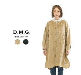 【2,000円OFF&2点購入1,000円OFFクーポン&10倍ポイント 4/24 20:00-4/27 9:59まで】D.M.G. ドミンゴ リーンシャツコート 18-646X【DMG＋】