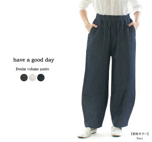 �y13%0FF&2�_�w��1,000�~OFF�N�[�|�� 5/27 6:00-5/31 13:59�܂Łzhave a good day �n�u�A�O�b�h�f�C Denim volume pants HGD-350