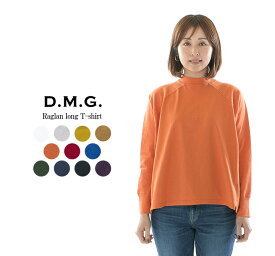 【5%OFF & P10倍 & 2点購入1,000円OFFクーポン 6/4 20:00-6/11 1:59まで】D.M.G ドミンゴ ラグランロングTシャツ 19-120N【2025春夏】○