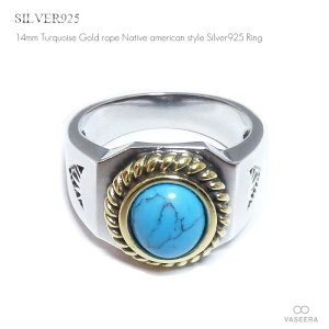 VASEERA -@V[- ^[RCY lCeBu S[h[v 14mm Vo[O yY/Vo[925/w/GAR-006z