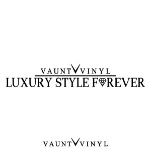 LUXURY STYLE FOREVER �J�b�e�B���O�X�e�b�J�[ / �A���X�g �Z���V�I �}�W�F�X�^ �V�[�} �v���W�f���g �� / �؂蕶�� / 10P05Aug17